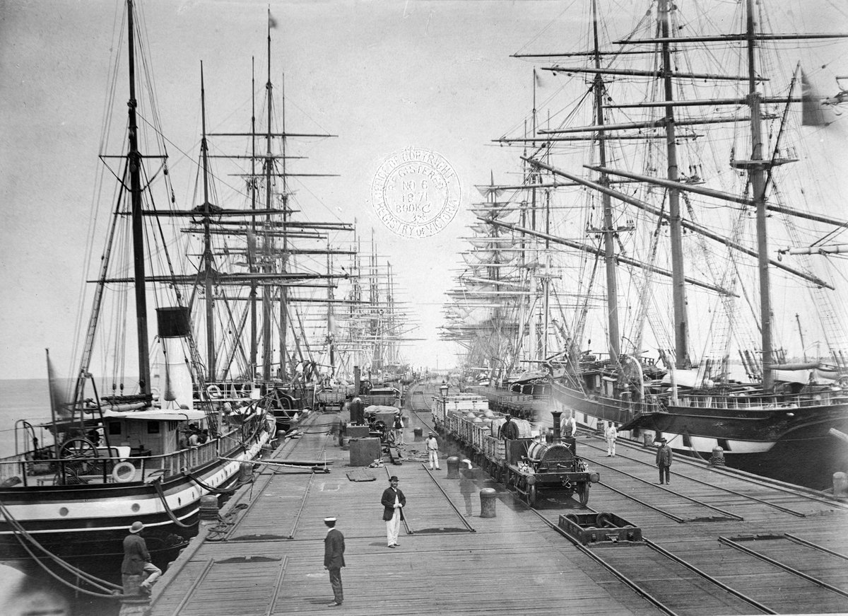 PORT MELBOURNE RAILWAY PIER (1871)