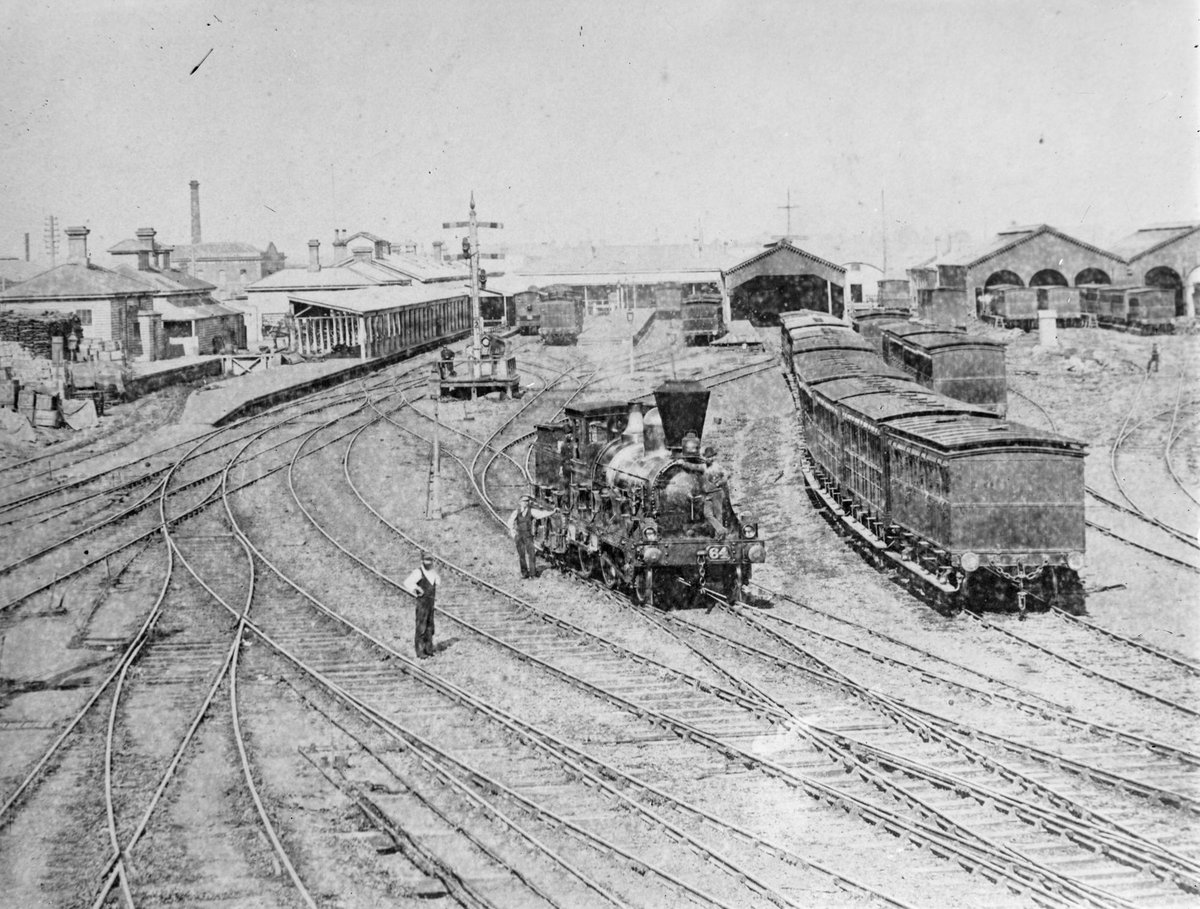 Spencer Street rail yards, Melbourne City (1900–54)