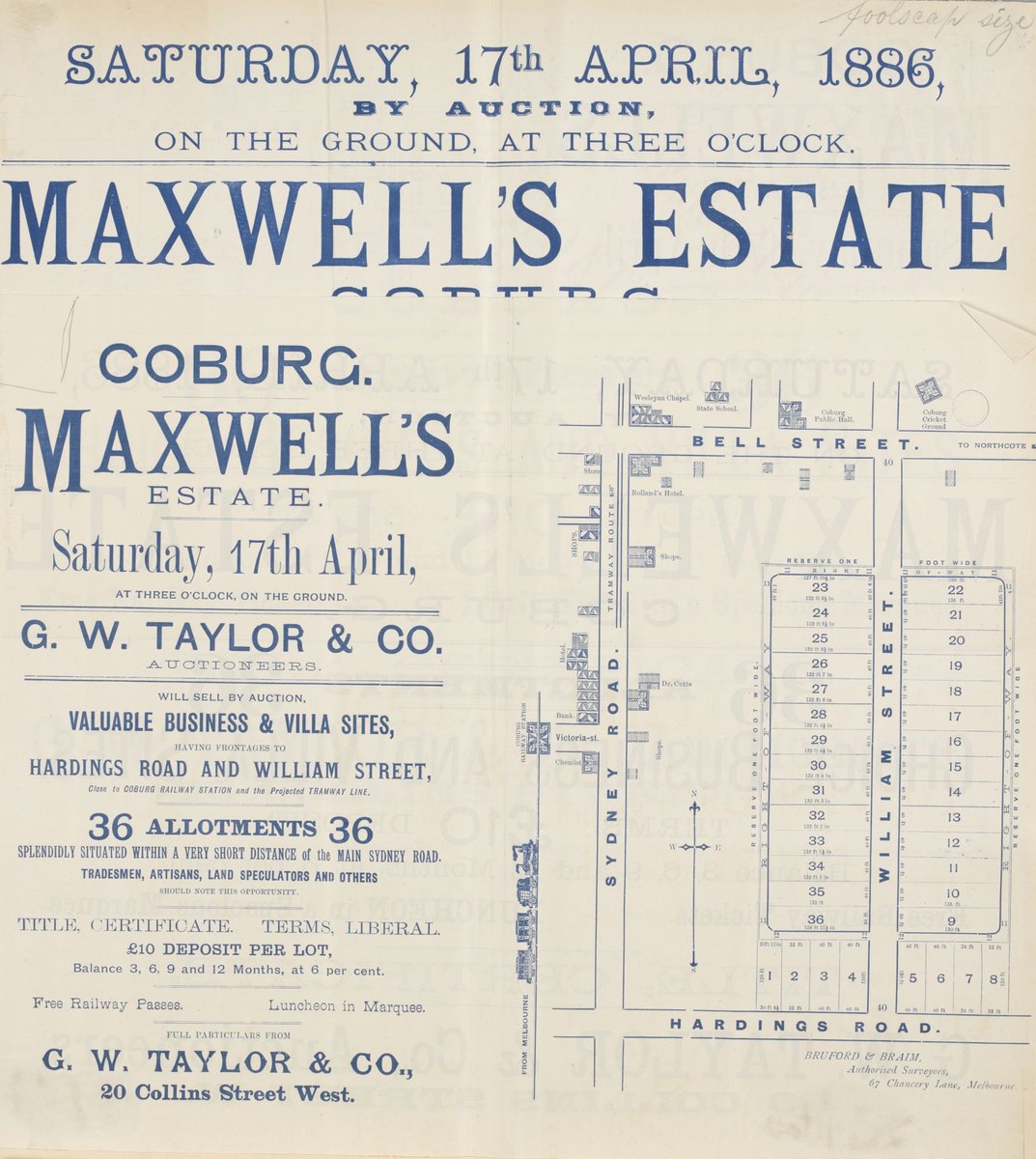 Coburg Maxwell's Estate (1886)