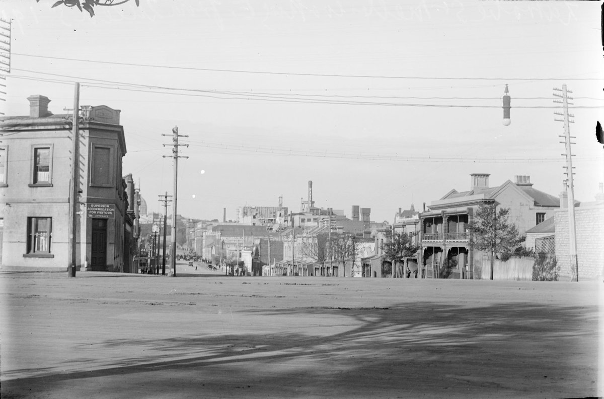 View of Franklin Street, looking East from Queen Street, Melbourne City (1911–35)