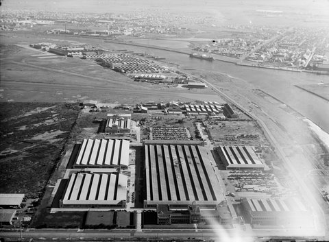 General Motors Holden factory at Port Melbourne, c. 1948