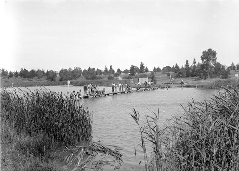 Edwardes Lake, Preston, 1945–54