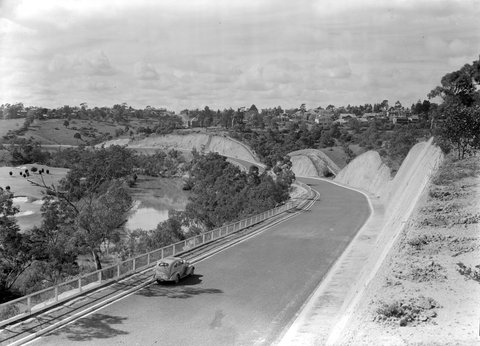 Yarra Boulevard, Kew, 1945–54