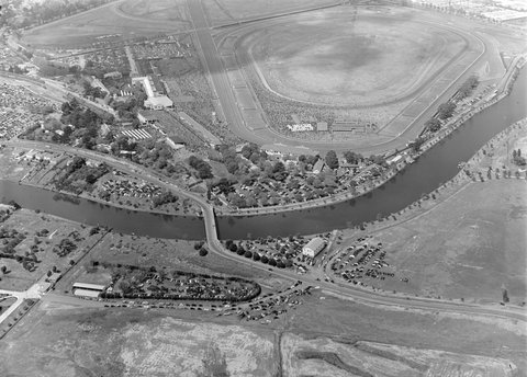MCC, Melbourne City Council, Abattoirs, Flemington area, c. 1948