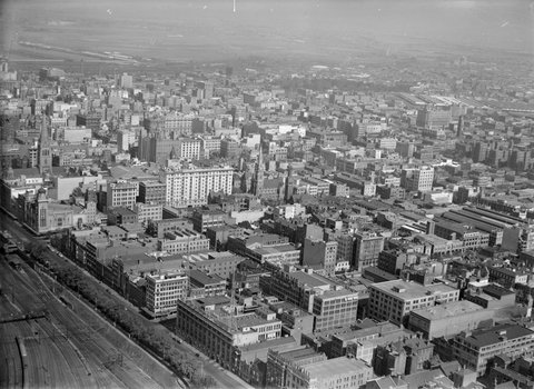 Aerial View of Melbourne, 1928