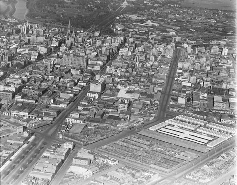Melbourne looking south east, 1938