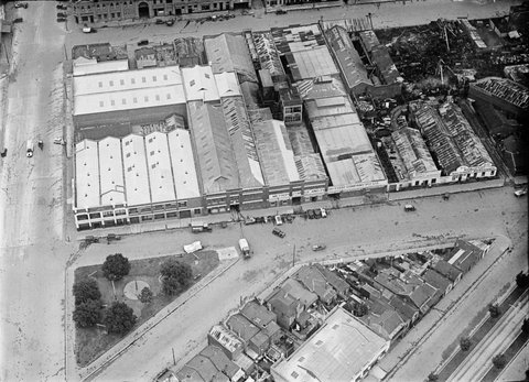 Thomas Frame & Co., printers at corner of Bedford and Courtenay Streets, North Melbourne, 1925–40