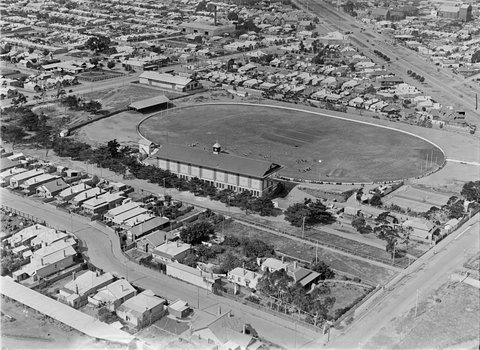 Footscray Oval, home of Footscray Football Club, 1925–35