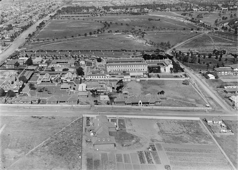 Royal Park looking east, 1925–40