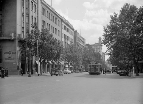 Collins Street, Melbourne, 1945–54