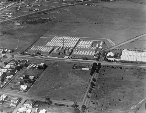 Valley Worsted Mills Ltd., Swanston Street, South Geelong, 1934