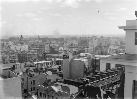 Melbourne Skyline, 1945–54