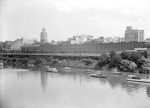 Flinders Street Station from South, 1945–54