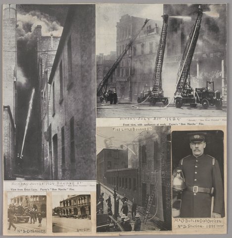 Fire fighting and the Melbourne Metropolitan Fire Brigade, c. 1936