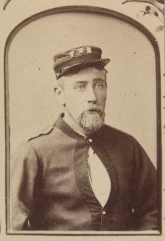 Presented to Captain Hugh Morris by the members of the Footscray Volunteer Fire Brigade, 1884