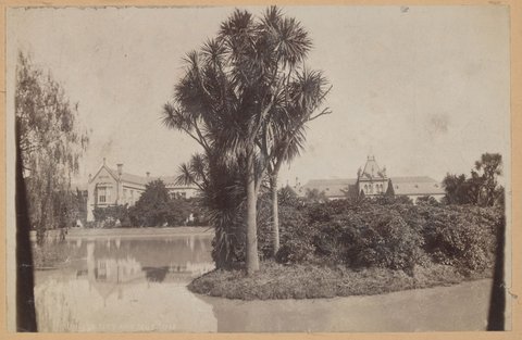 National Museum and Melbourne University, c. 1885