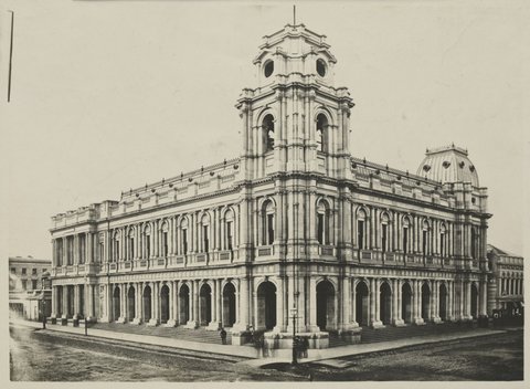 Melbourne General Post Office, 1887–93
