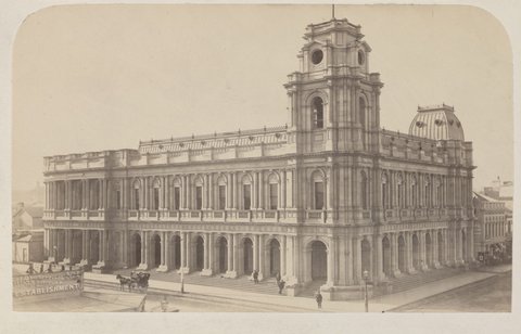 Melbourne General Post Office, 1870–80