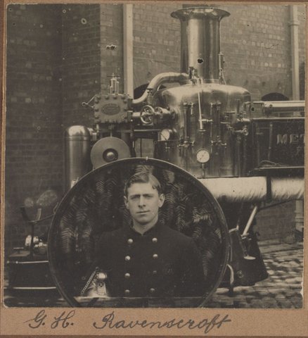 Metropolitan Fire Brigade Officers and Men of No 47 Footscray July 1910