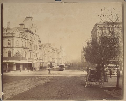 Collins Street, 1887