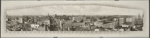 Melbourne 1920, showing Elizabeth and Collins Street