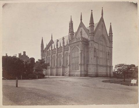 Wilson Hall, [University of Melbourne, Vic.], c. 1900