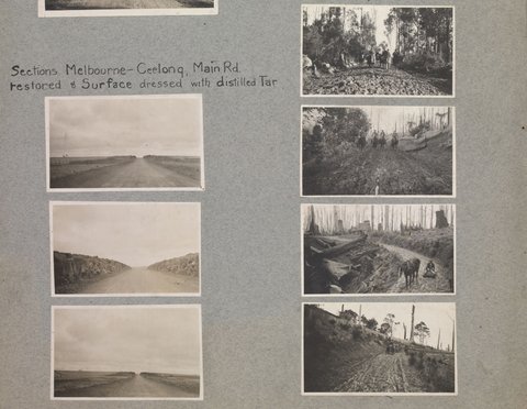 Sections of Gippsland, Melbourne-Geelong and other country roads, c. 1900