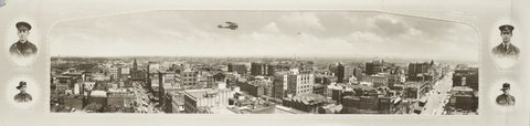 Melbourne 1920, showing Bourke and Elizabeth Street