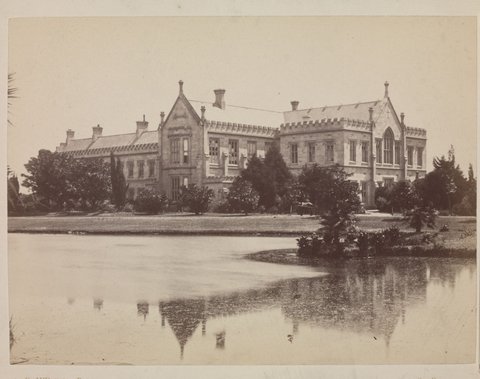 Melbourne views : University, c. 1885