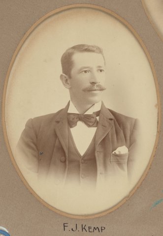Presented to W. H. Gardner, Treasurer of the Melbourne and Suburban Bread Carters Association 1897-'98, c. 1898