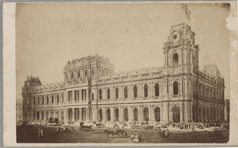 Melbourne General Post Office, c. 1880