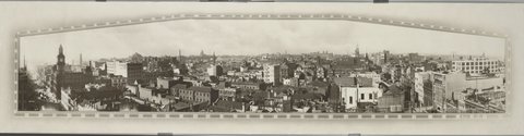 Melbourne 1920, showing Elizabeth and Collins Streets