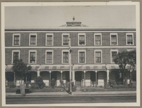 Royal Terrace, Nicholson Street, Fitzroy, Vic, 1946–52