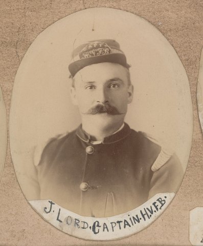 Hawthorn Volunteer Fire Brigade, rear of Hawthorn Town Hall, June 30th 1891
