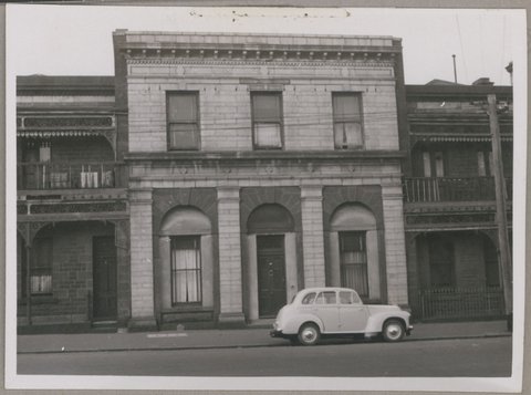 Victoria Bldgs [i.e. Buildings], Queen Street, south block [Melbourne, Vic.], 1949