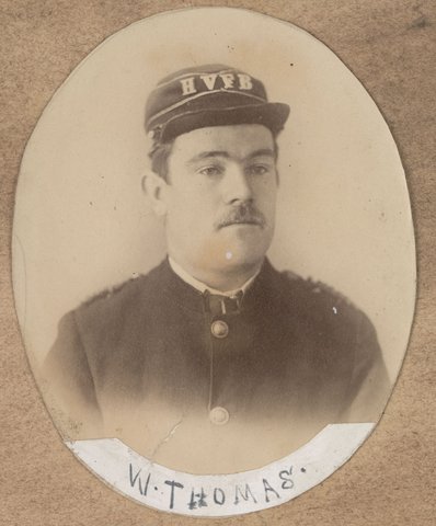 Hawthorn Volunteer Fire Brigade, rear of Hawthorn Town Hall, June 30th 1891
