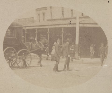 Imperial Hotel Bourke Street, c. 1880