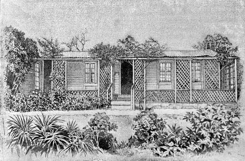 Governor Latrobe's house at Jolimont, c. 1920