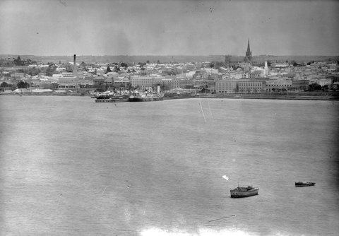 View Of The Harbour, Melbourne, c. 1920
