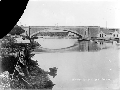 Old Princes Bridge, c. 1920