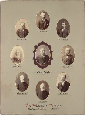 The pioneers of Burnley, Richmond 1891