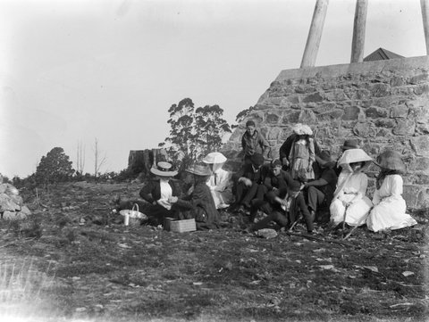 Picnic Party, Observatory, Mt. Dandenong, 1910