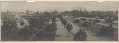 Melbourne from St Kilda Road, 1903