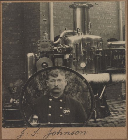 Metropolitan Fire Brigade Officers and Men of No 47 Footscray July 1910