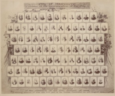 City of Melbourne Jubilee of the Incorporation of the City 1842-1892