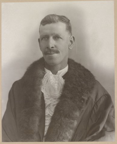 Bro. A. D. Raeburn Mayor of Brunswick 1927-1928, 1927–28