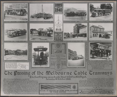 The passing of the Melbourne Cable Tramways, 1940