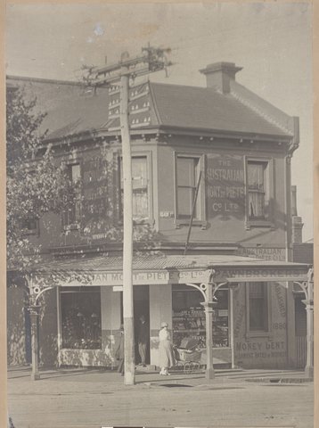 The Australian Monte de Piete Co. Ltd. : Carlton Branch, c. 1920