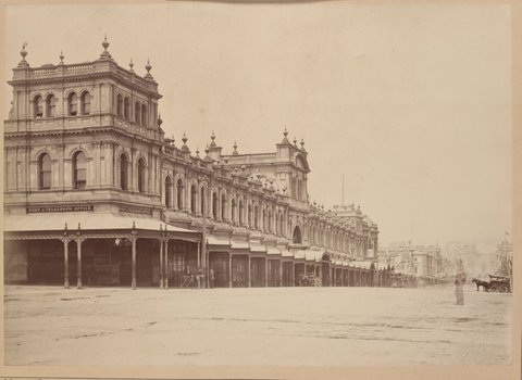 Eastern Market buildings, Bourke Street, [Melbourne, Vic.], 1880s