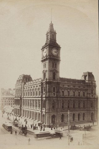 General Post Office Melbourne, c. 1880